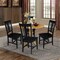 International Concepts 42 in. Dual Drop Leaf Table with 4 Splat Back Dining Chairs - 5 Piece Dining Set K04-42DP-C46-10-4 - alternate 4